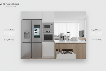 create a template on home appliances products