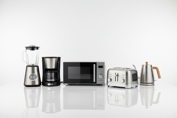 create photo of home appliances real prodcuts